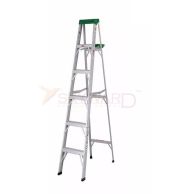 Model No. 410 Aluminium Step Ladder for Home, Shop, Office and Warehouse Access Use, Professional Portable Climbing Ladder for Maintenance, Storage and Everyday Working Tasks 